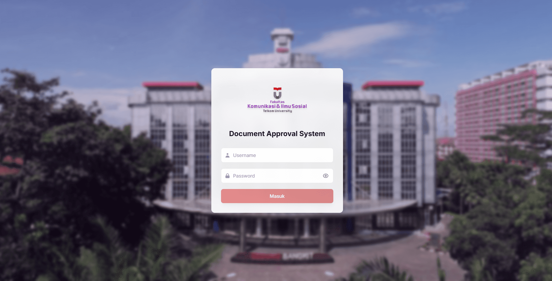Authentication Page with Multi-Role Access